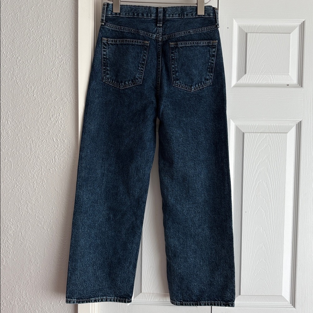 Old Navy Boys Medium Dark Blue Relaxed  Baggy Jeans - Picture 6 of 6